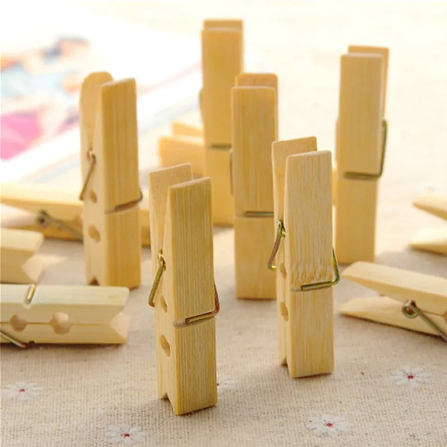 6071A Multipurpose Wooden Heavy Clip (20 Pieces) for Clothespin , Dryer, Hanger, Photo Paper Peg Pin, Craft Clips for School Arts Crafts Decoration 6071A Multipurpose Wooden Heavy Clip (20 Pieces) for Clothespin , Dryer, Hanger, Photo Paper Peg Pin, Craft Clips for School Arts Crafts Decoration